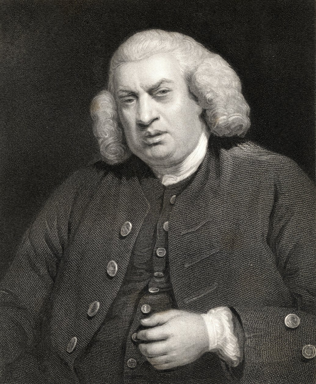 Dr. Samuel Johnson (1709-84) portréja alkotó: Joshua Reynolds