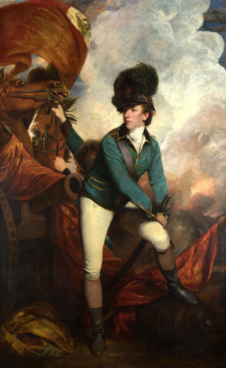Sir Banastre Tarleton (1754-1833) arcképe alkotó: Joshua Reynolds