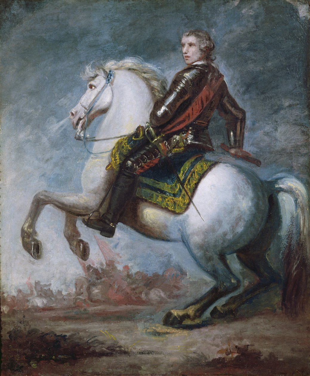 Sir Jeffrey Amherst (1717-97) 1768 körül alkotó: Joshua Reynolds