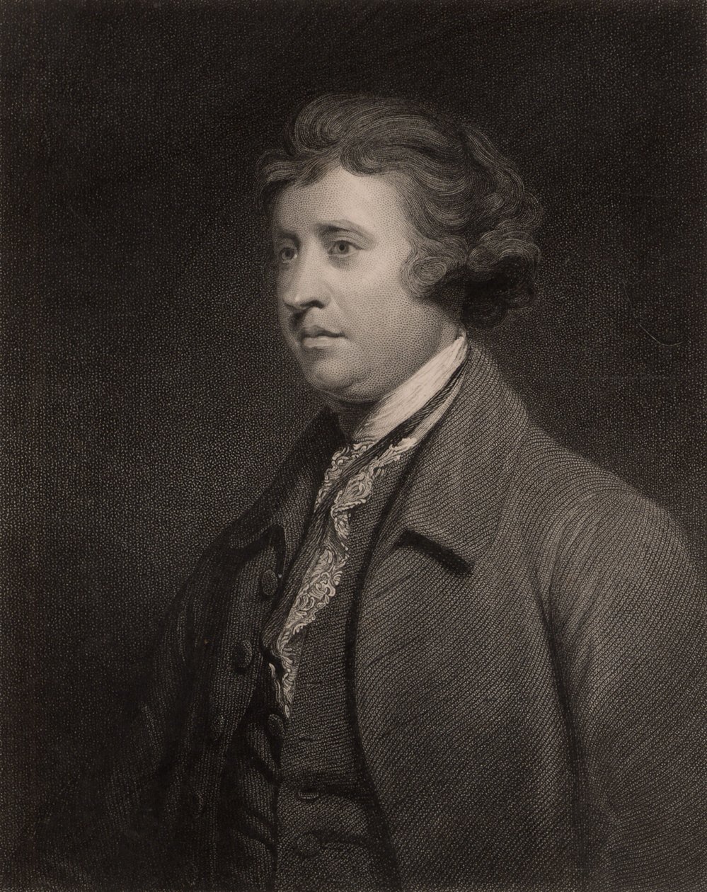 Edmund Burke (1729-1797) alkotó: Joshua (after) Reynolds