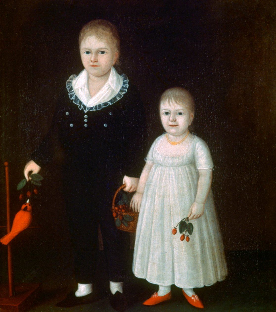 Edward és Sarah Rutter, 1805 alkotó: Joshua Johnson