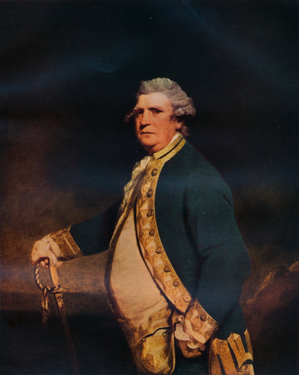 Augustus Keppel, Keppel vikomt, 1779 alkotó: Joshua Reynolds