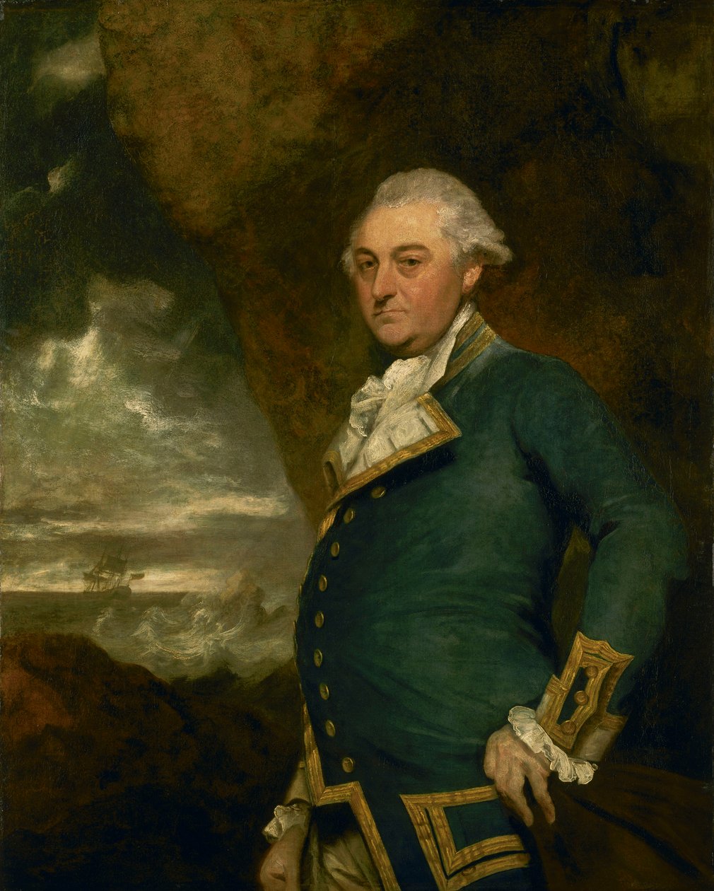 John Gell kapitány (1740-1805) alkotó: Joshua Reynolds