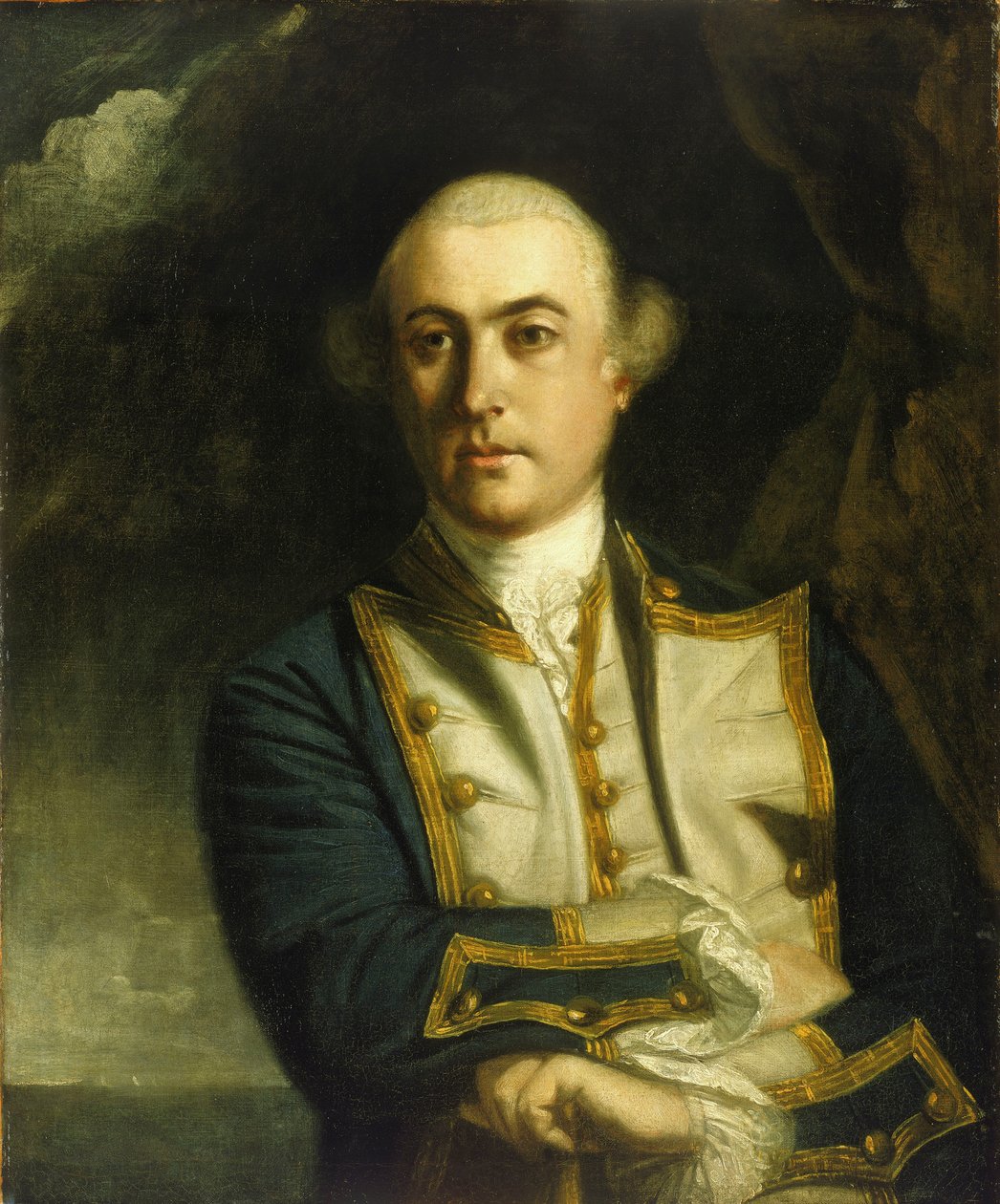 The Honourable John Byron kapitány (1723-1786) alkotó: Joshua Reynolds