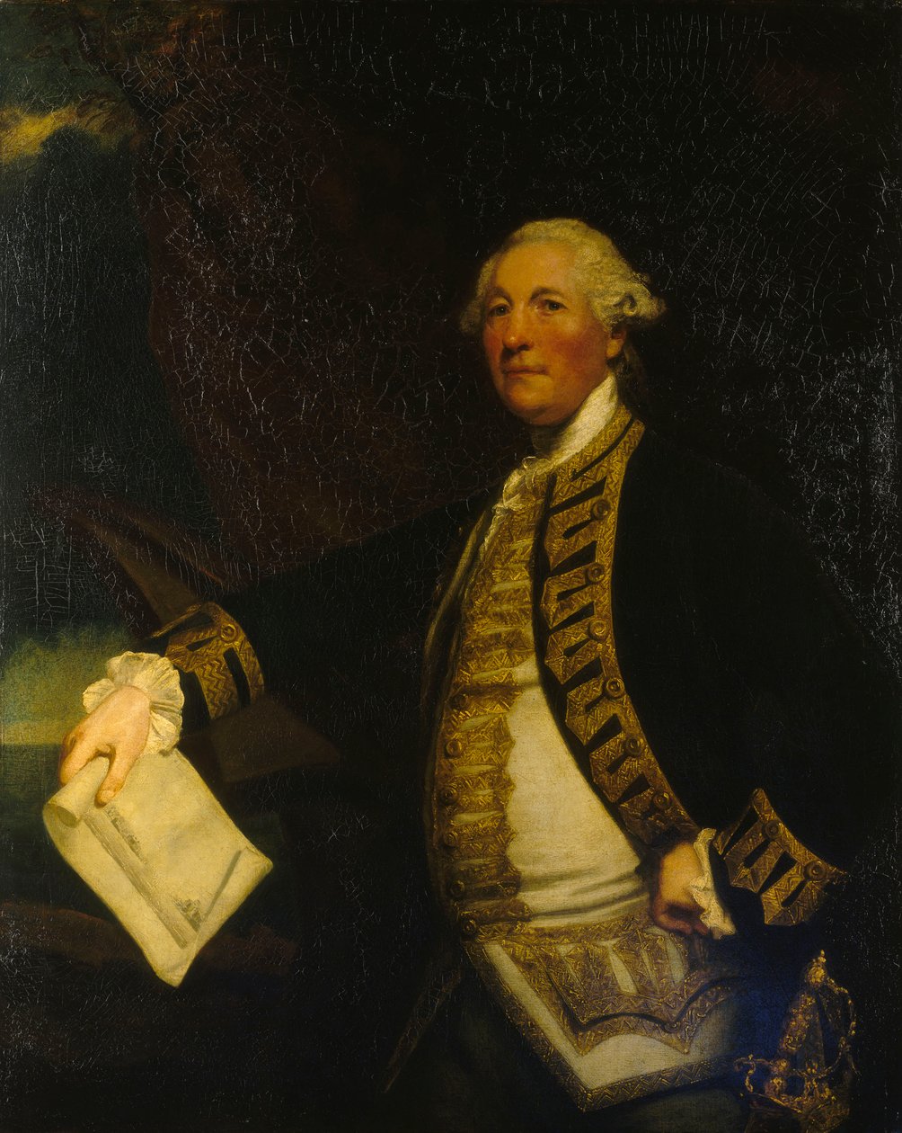 Sir William James parancsnok (1721-1783) alkotó: Joshua Reynolds