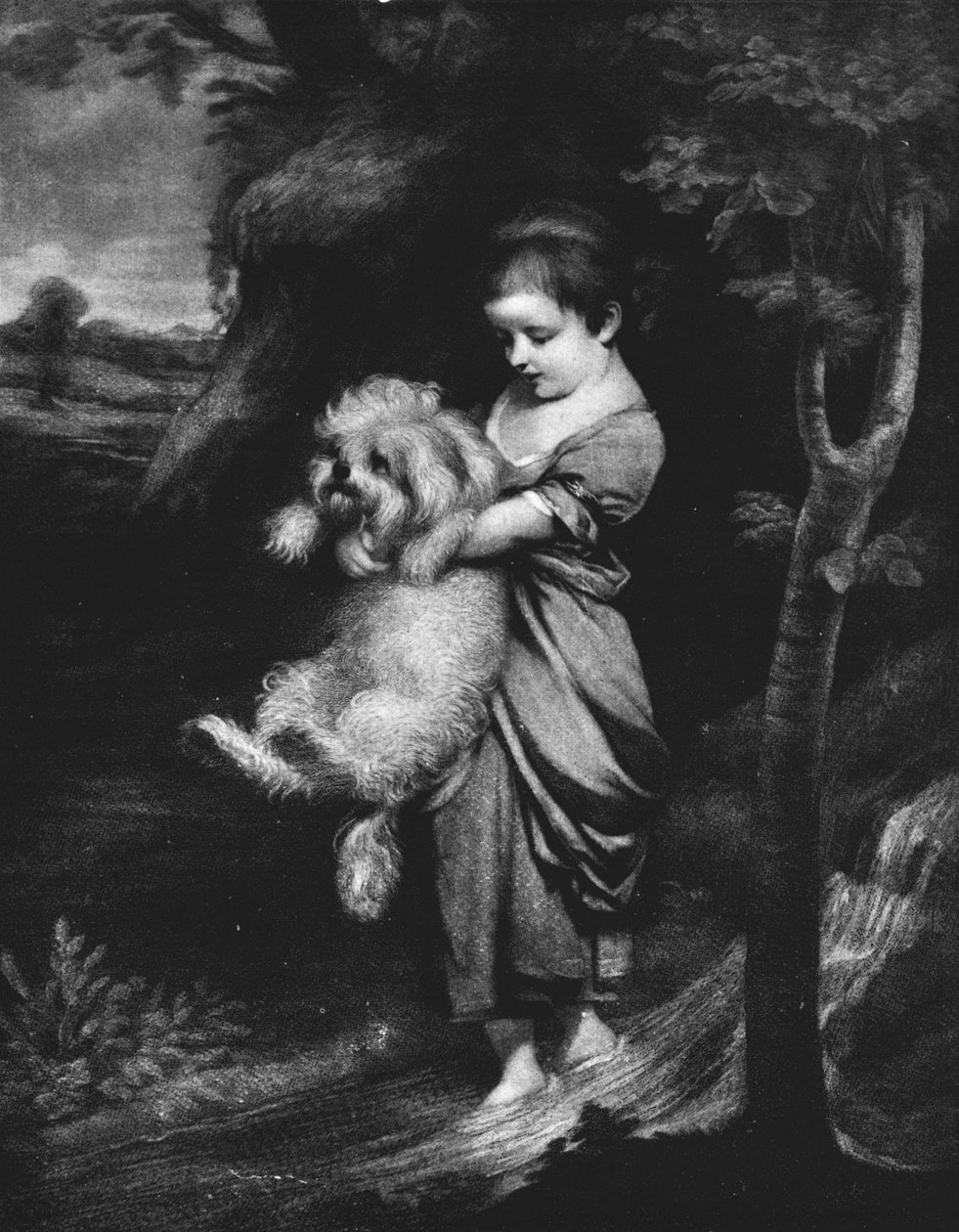Crossing The Brook, 1767, 1911 alkotó: Joshua Reynolds