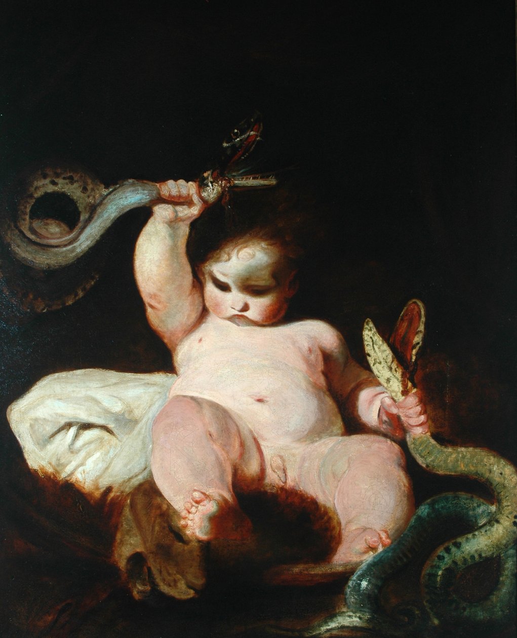 Herkules csecsemő alkotó: Joshua Reynolds