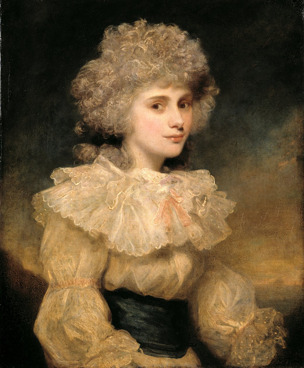 Lady Elizabeth Foster (olaj, vászon) alkotó: Joshua Reynolds