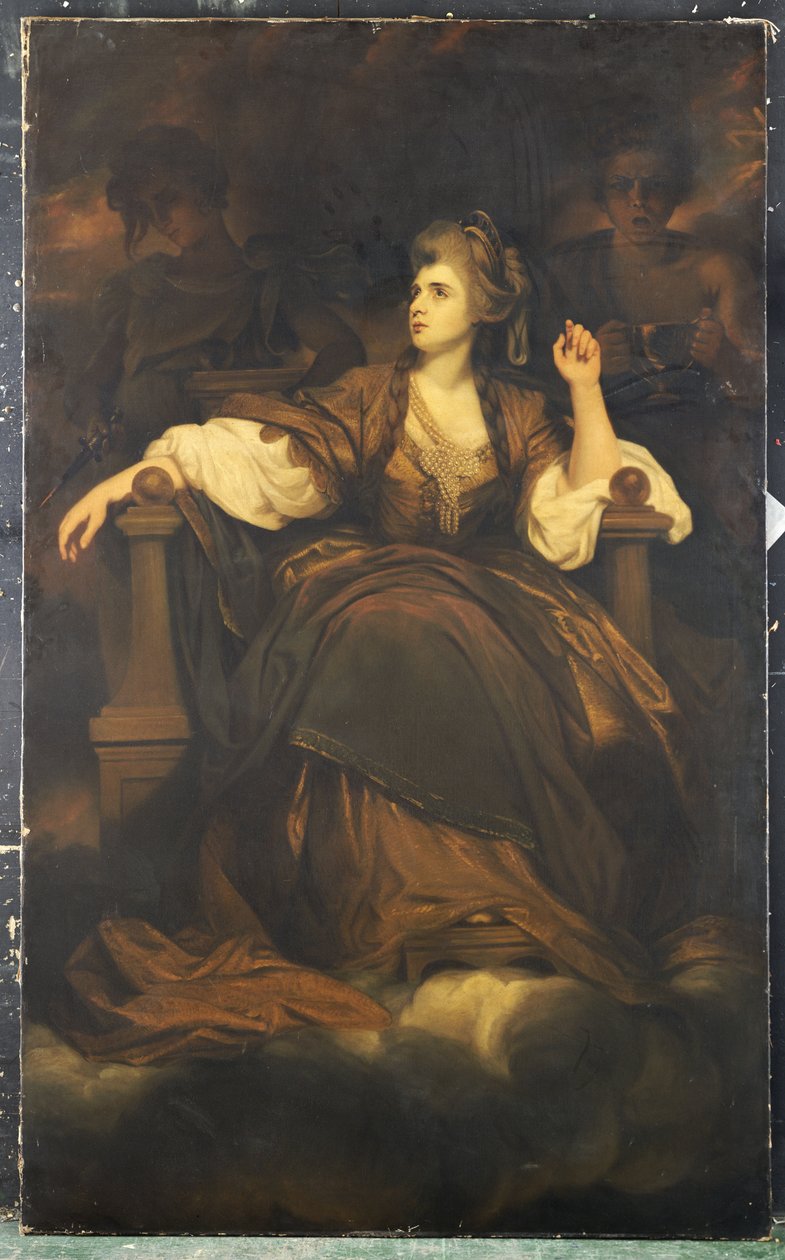 Mrs. Siddons mint "A tragikus múzsa" alkotó: Joshua Reynolds