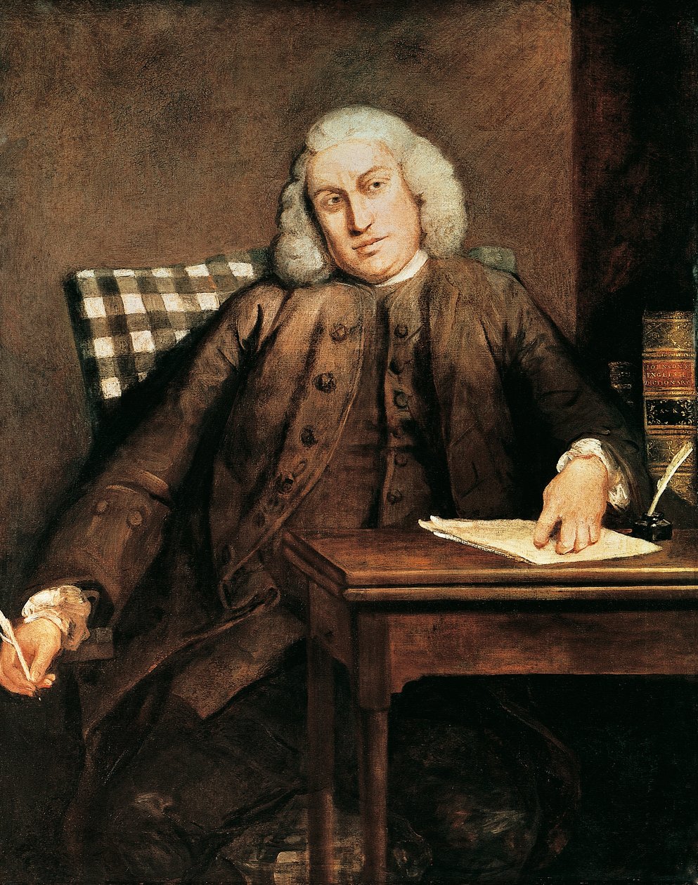Samuel Johnson portréja (Lichfield alkotó: Joshua Reynolds