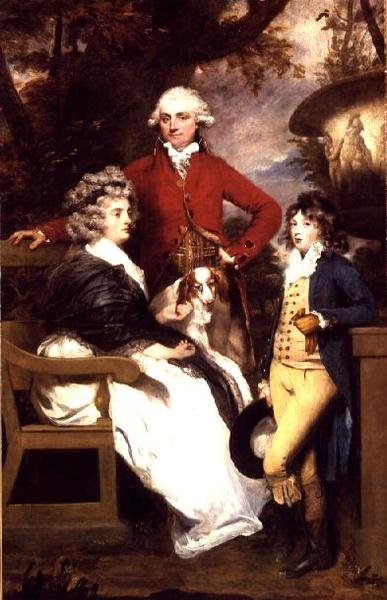 A Braddyll család alkotó: Joshua Reynolds