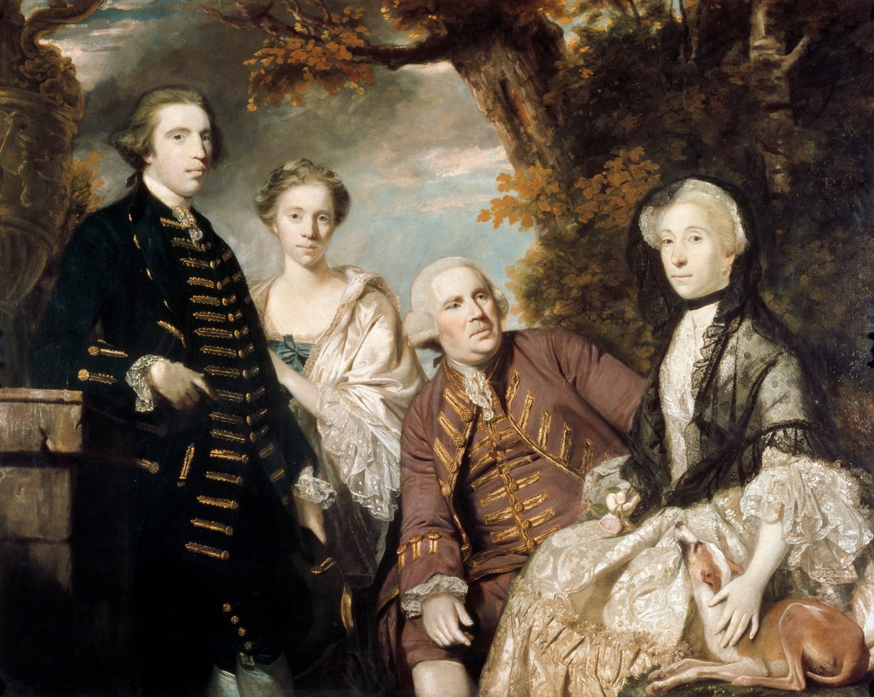 A Roffey család, 1765 alkotó: Joshua Reynolds