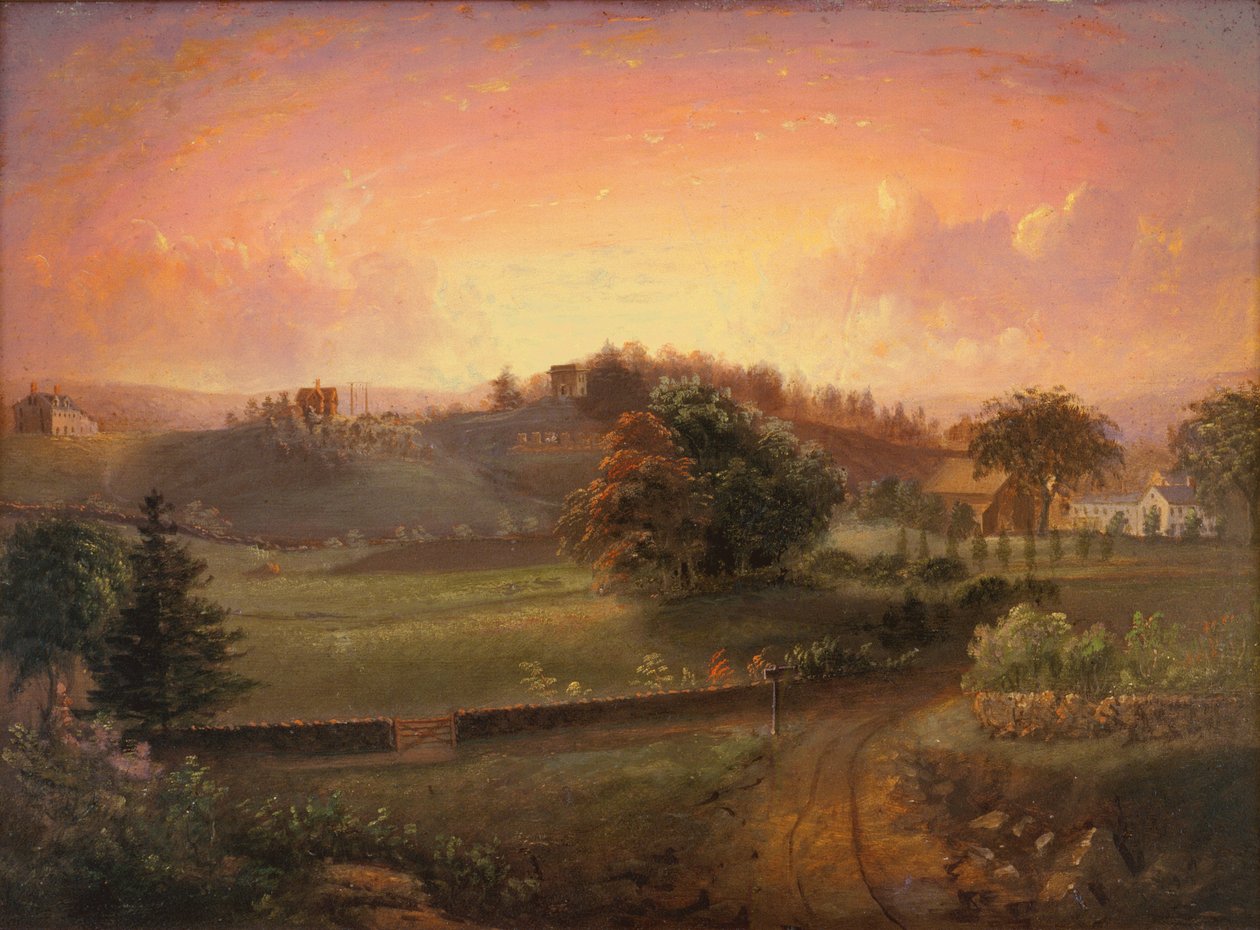 Brook Farm, 1844 alkotó: Josiah Wolcott