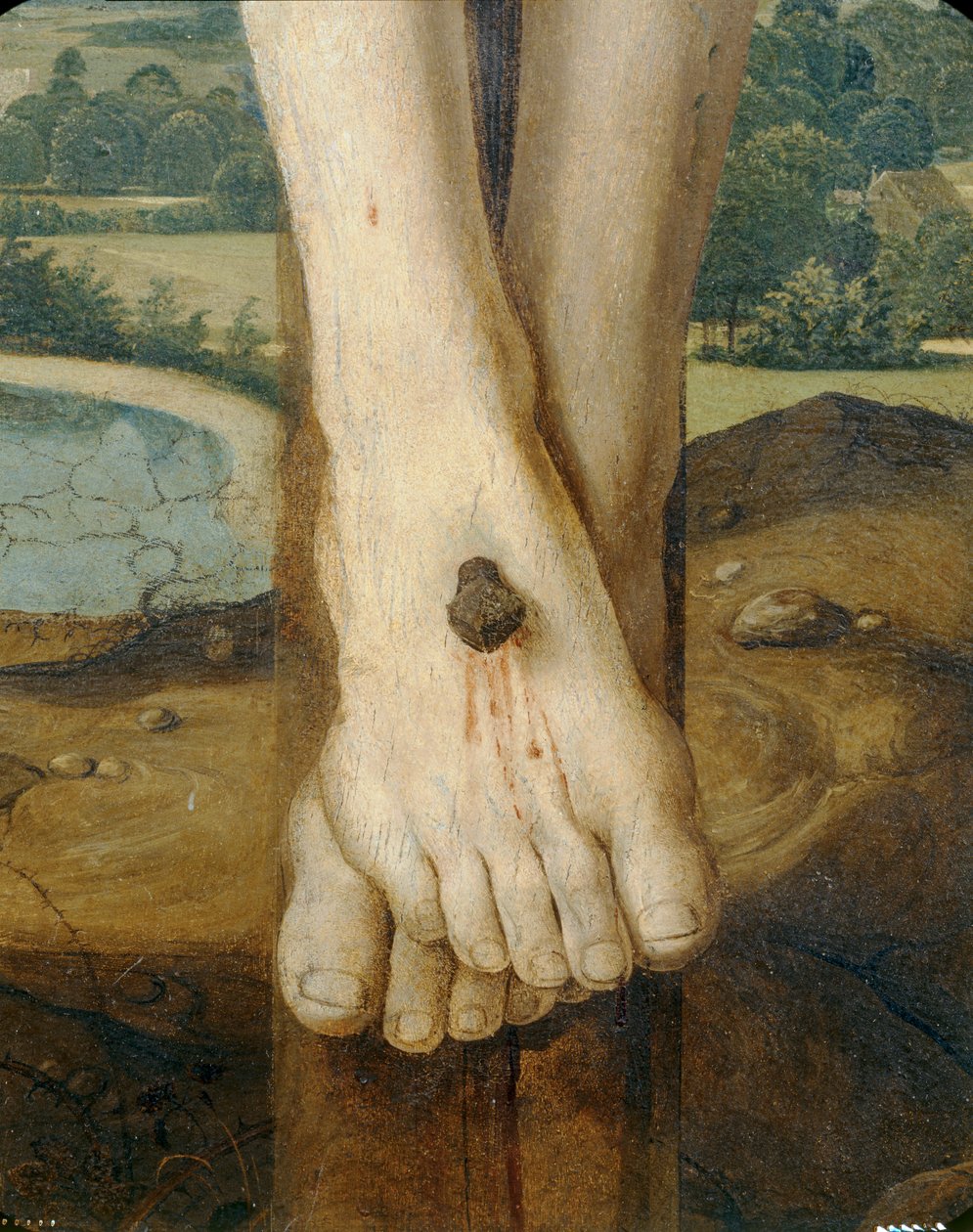 Kálvária, részlet alkotó: Josse (fl.1493 1508) Lieferinxe