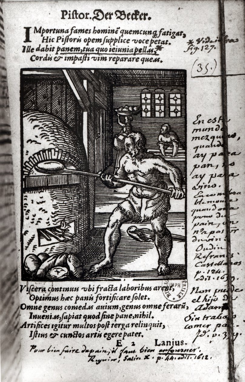 A pék alkotó: Jost Amman