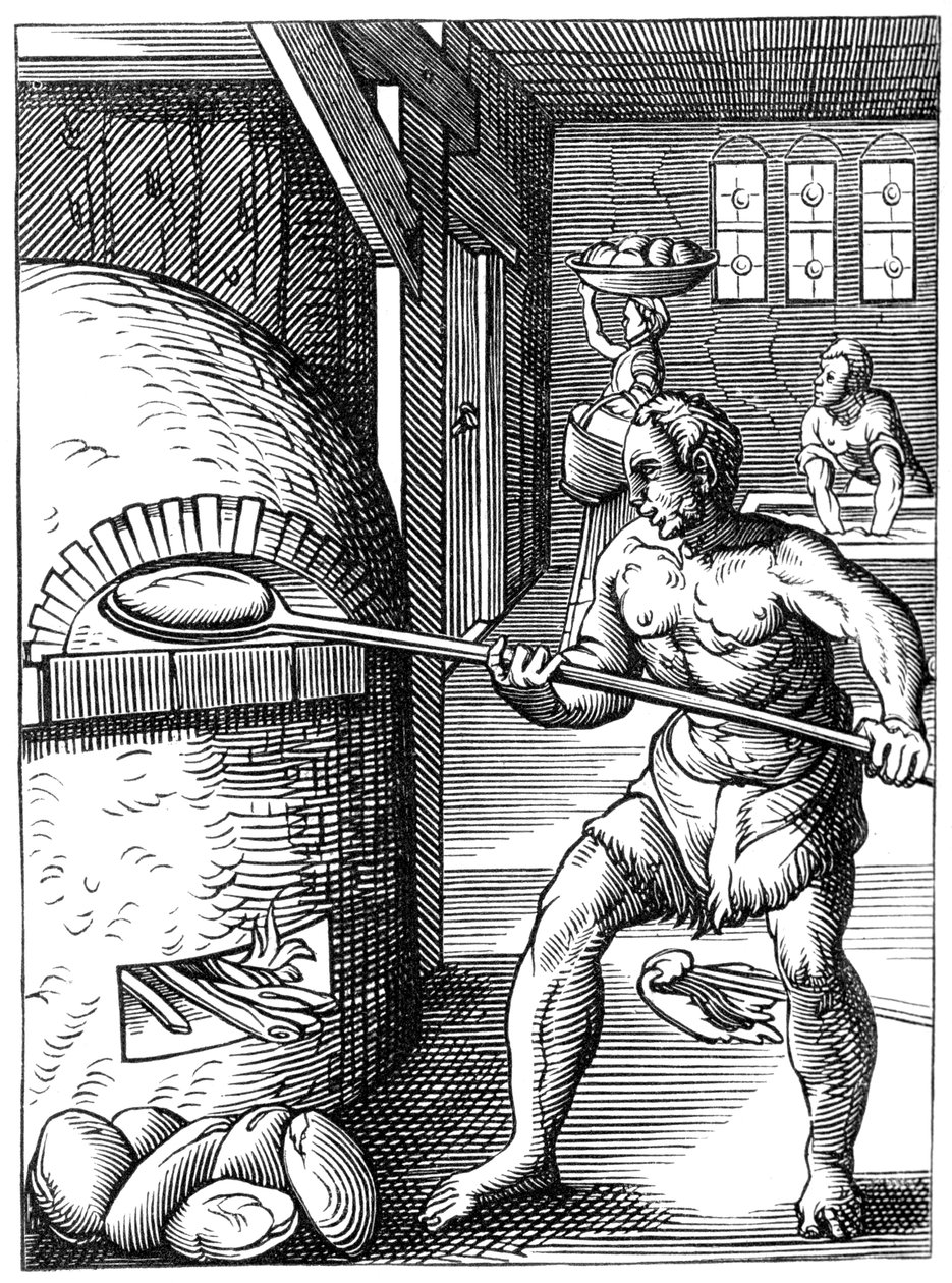 Baker, 16. század 1849. alkotó: Jost Amman