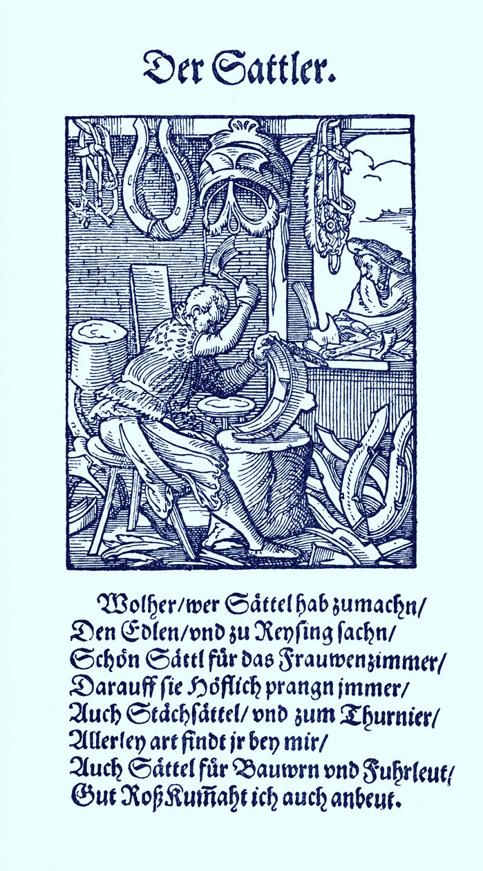 Saddler alkotó: Jost Amman