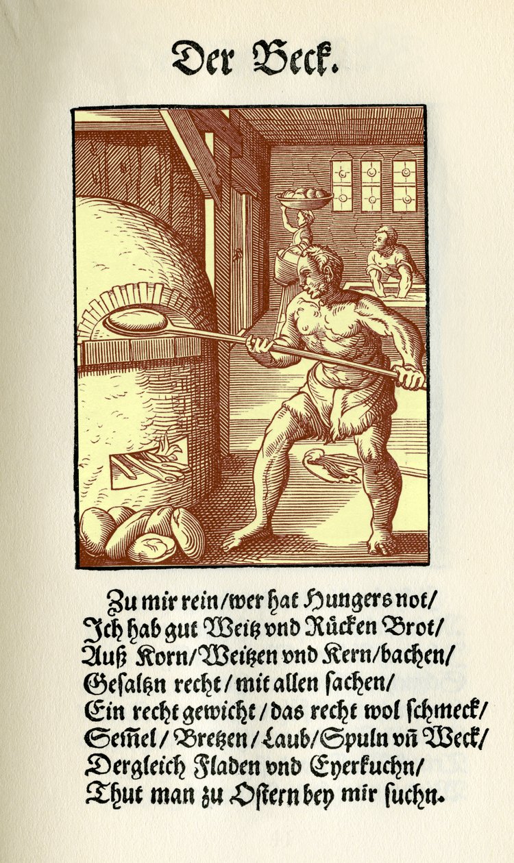 A pék alkotó: Jost Amman