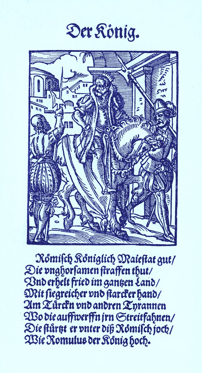 A király alkotó: Jost Amman