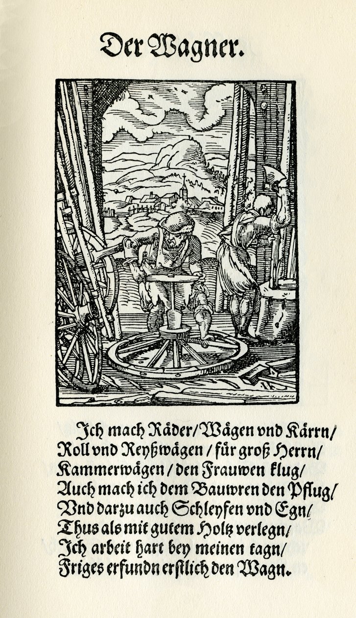 Vagongyártó alkotó: Jost Amman