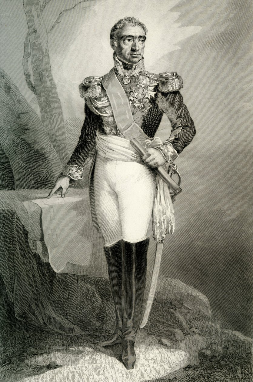 Auguste Frederic Louis Viesse de Marmont, 1804, 1839. alkotó: Joubert