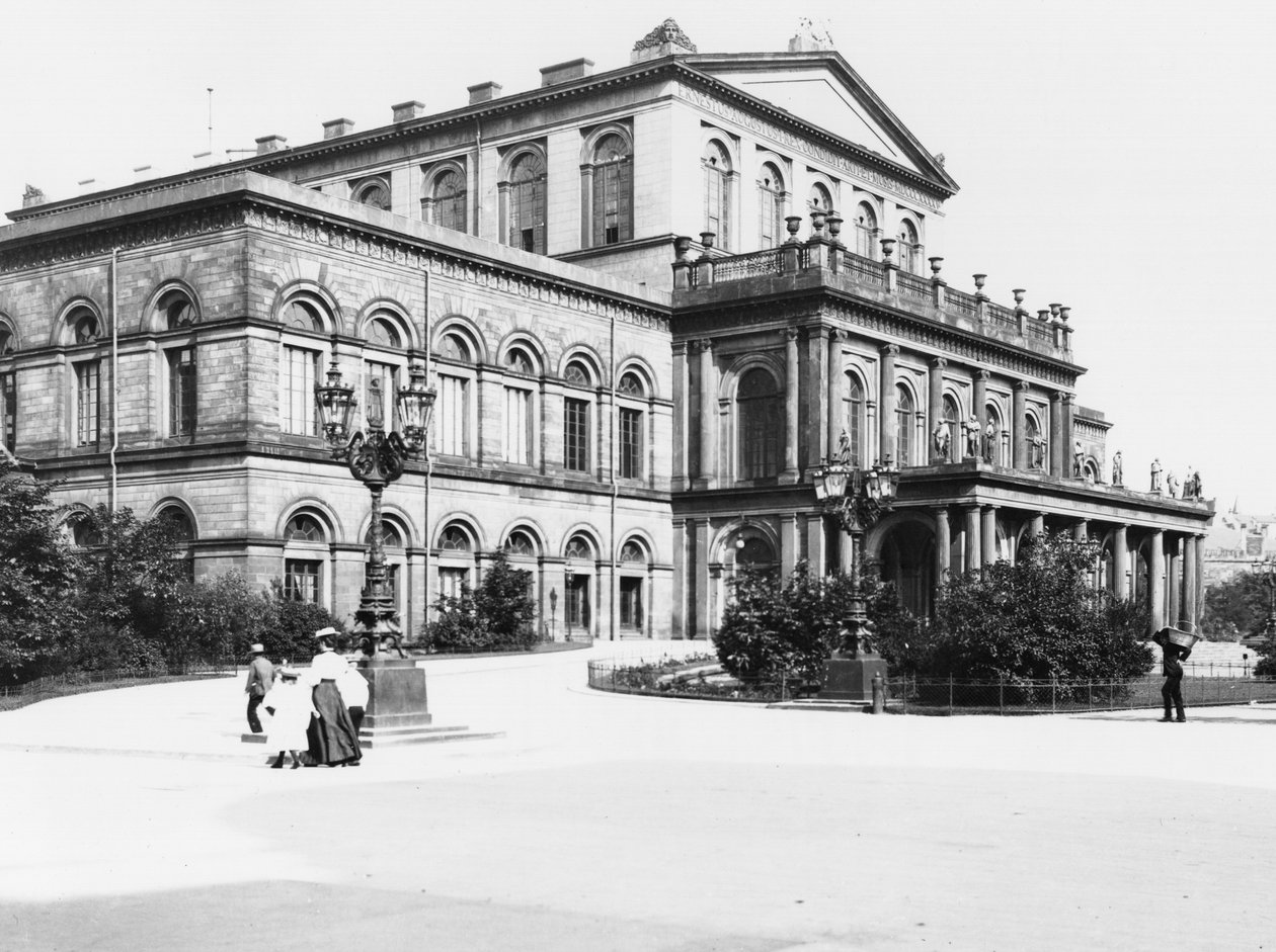 A hannoveri színház, 1910 körül alkotó: Jousset