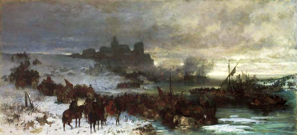 Czarniecki Koldingban. alkotó: Jozef Brandt