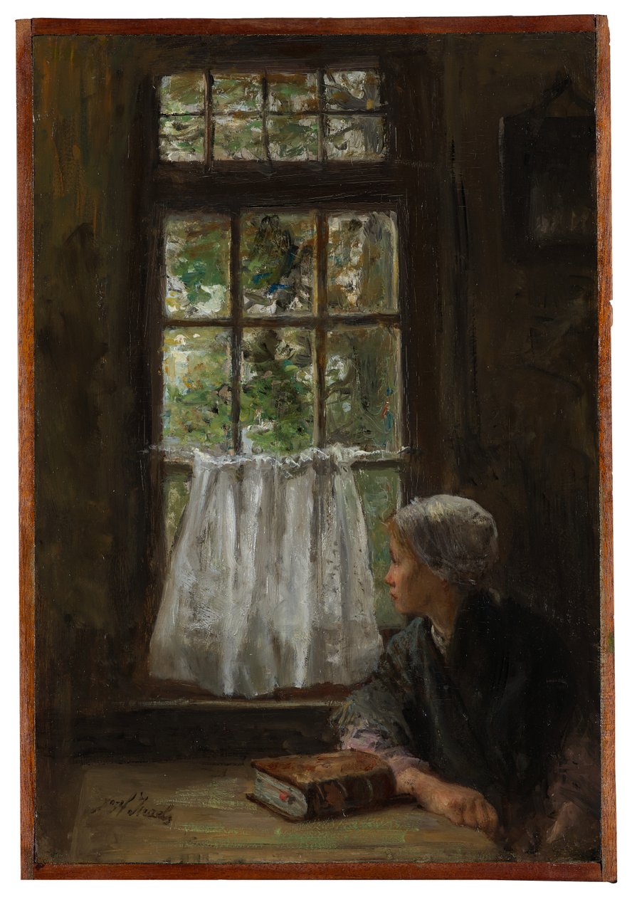 Vasárnap reggel (panel) alkotó: Jozef Israëls