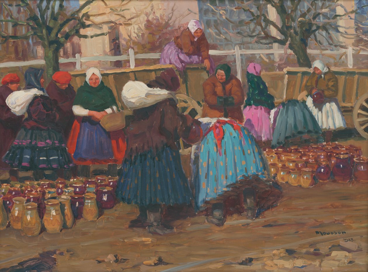 Pot Market alkotó: Jozef Teodor Mousson