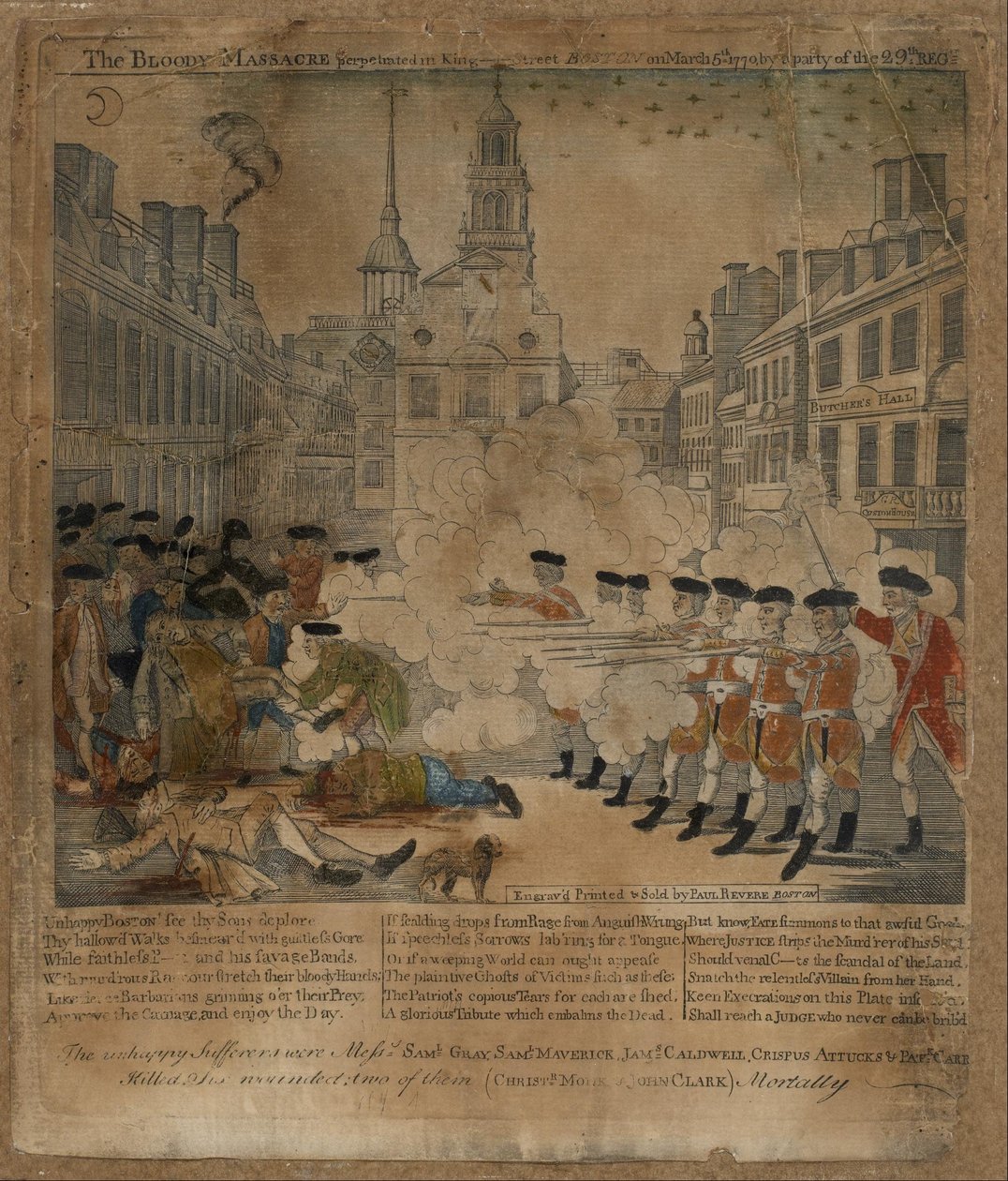 A véres mészárlás alkotó: Jr. Paul Revere
