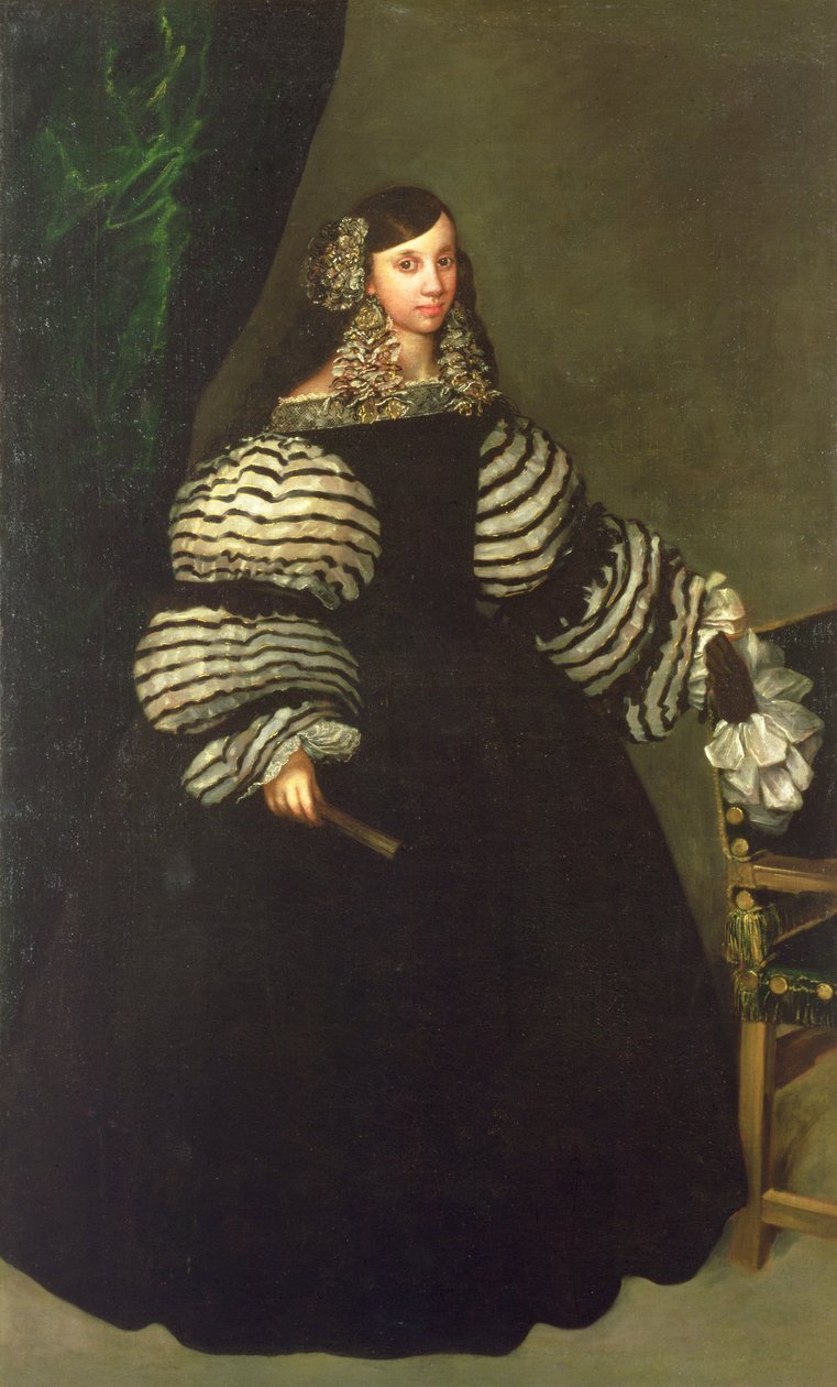 A Medinaceli család hölgye, 1683 körül alkotó: Juan Carreño de Miranda