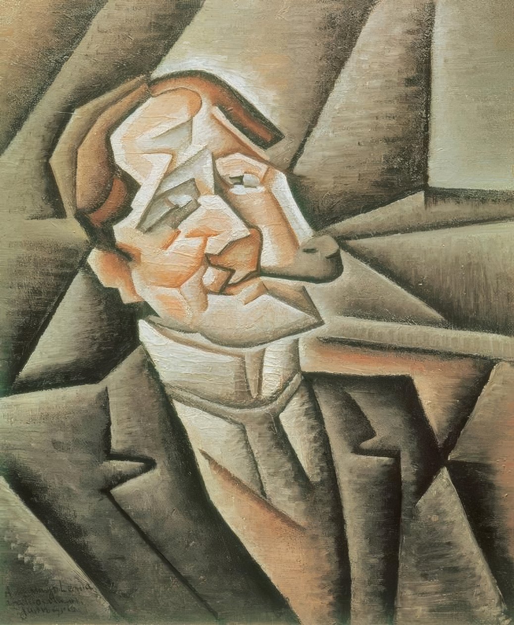 Az ember a pipával alkotó: Juan Gris
