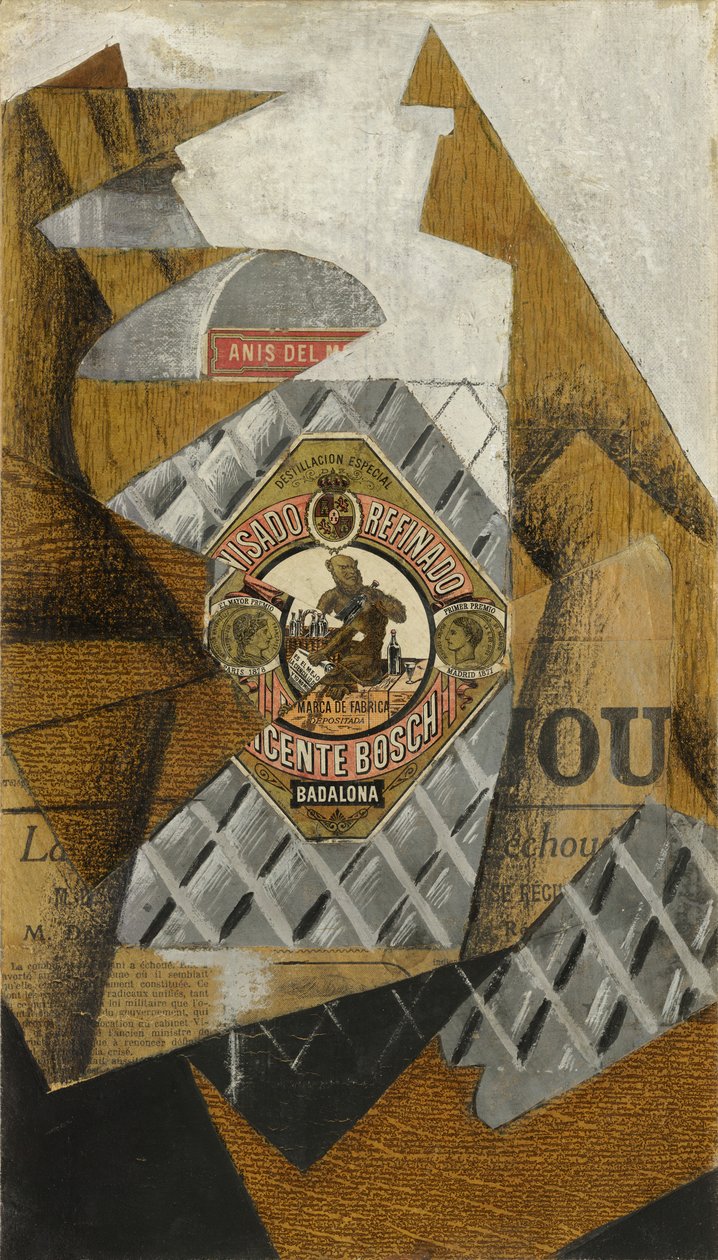 Az üveg ánizs alkotó: Juan Gris