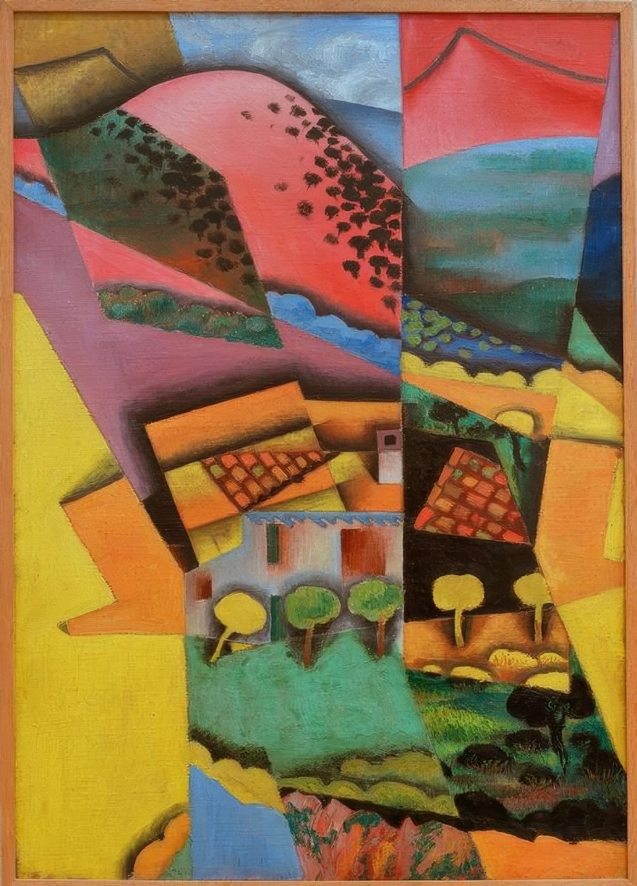 Táj Ceretnél alkotó: Juan Gris