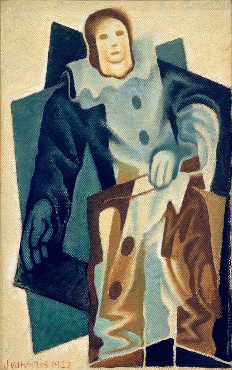 Pierrot alkotó: Juan Gris