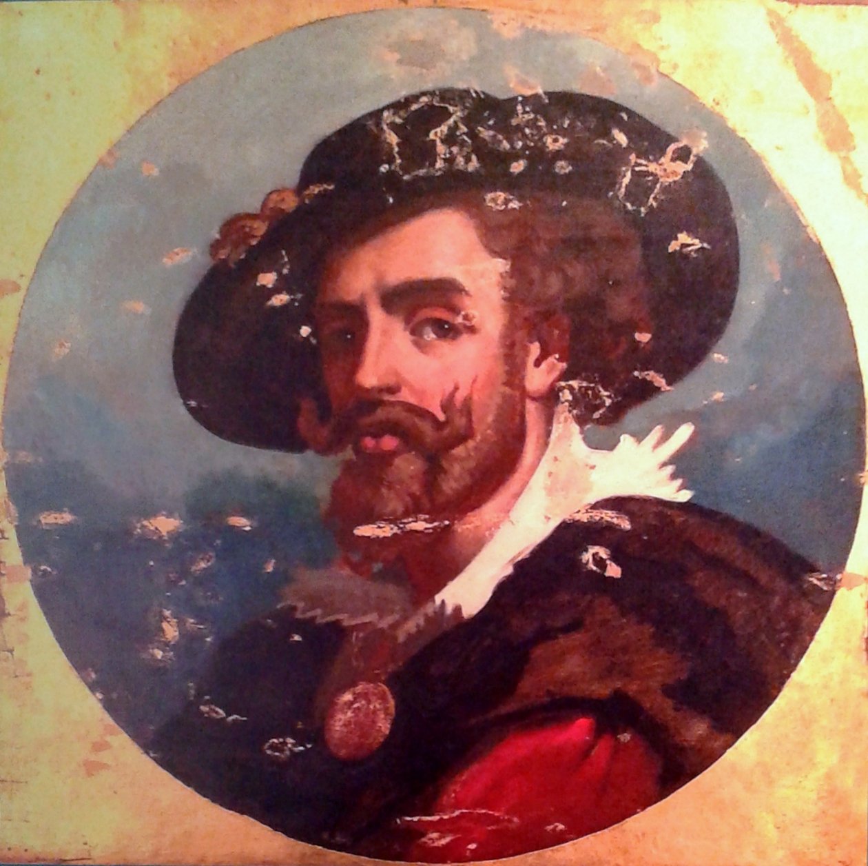 Peter Paul Rubens flamand festő portréja alkotó: Juan Leon Palliere