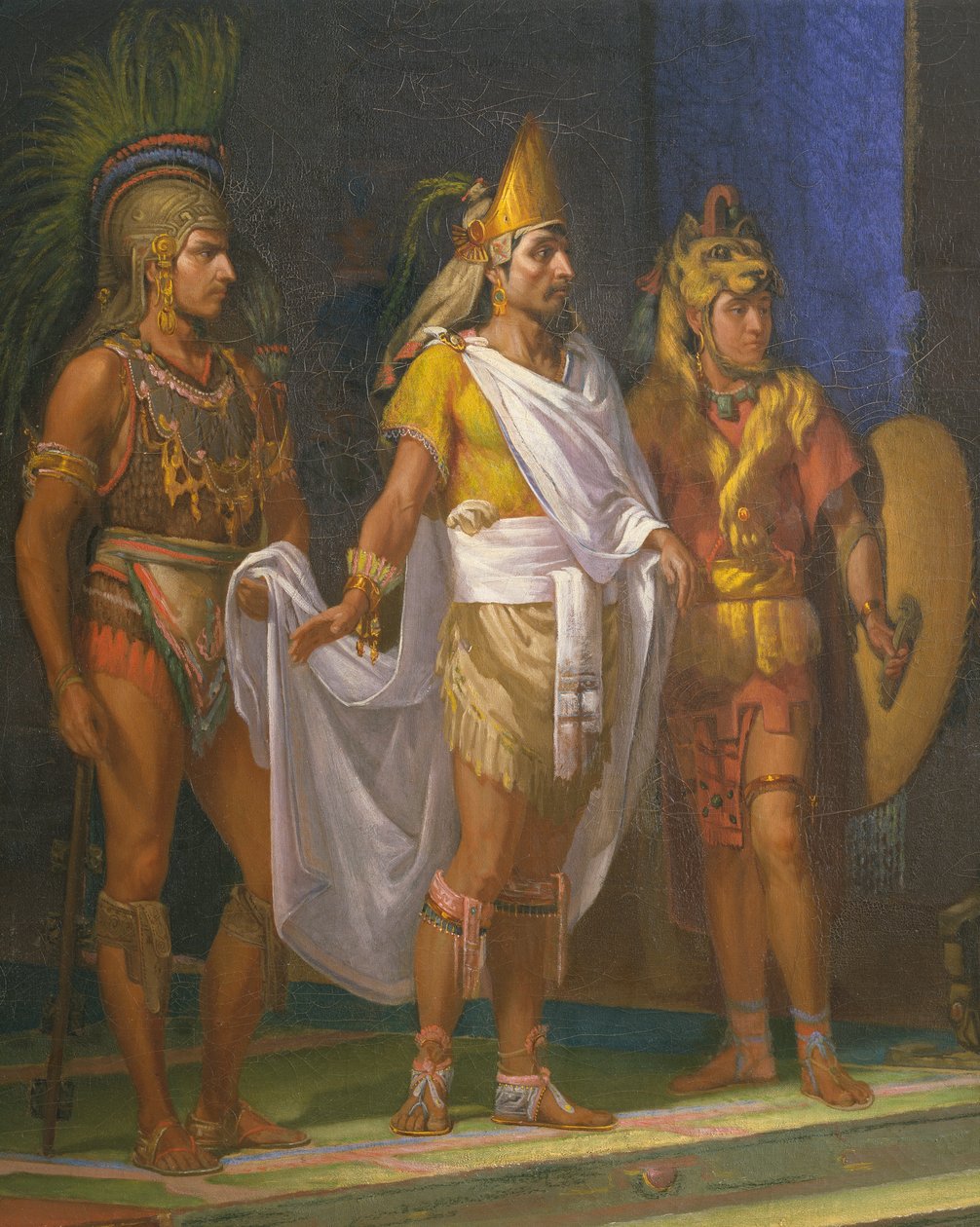 II. Montezuma császár (1470-1520 körül) alkotó: Juan Ortega