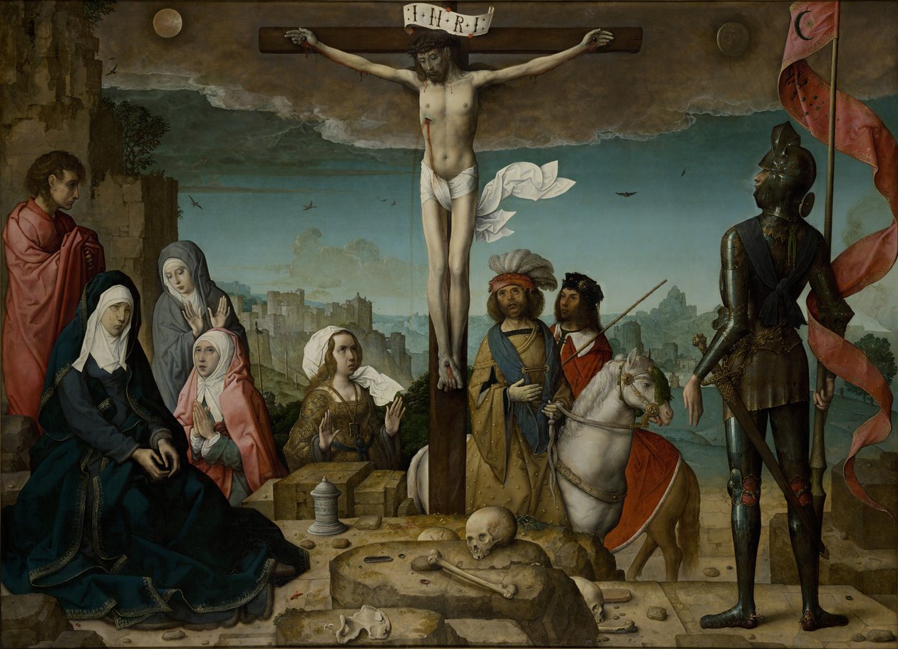 A keresztre feszítés alkotó: Juan de Flandes