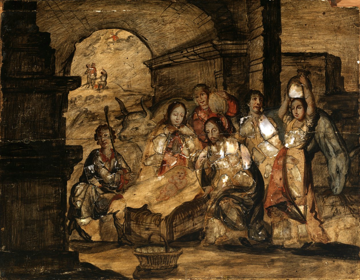Születés, 1662. alkotó: Juan González