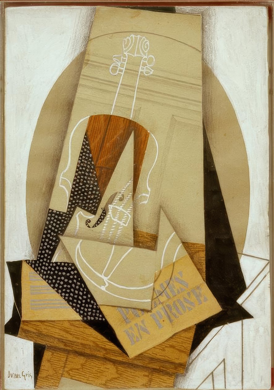 a hegedű kompozíciója alkotó: Juan Gris
