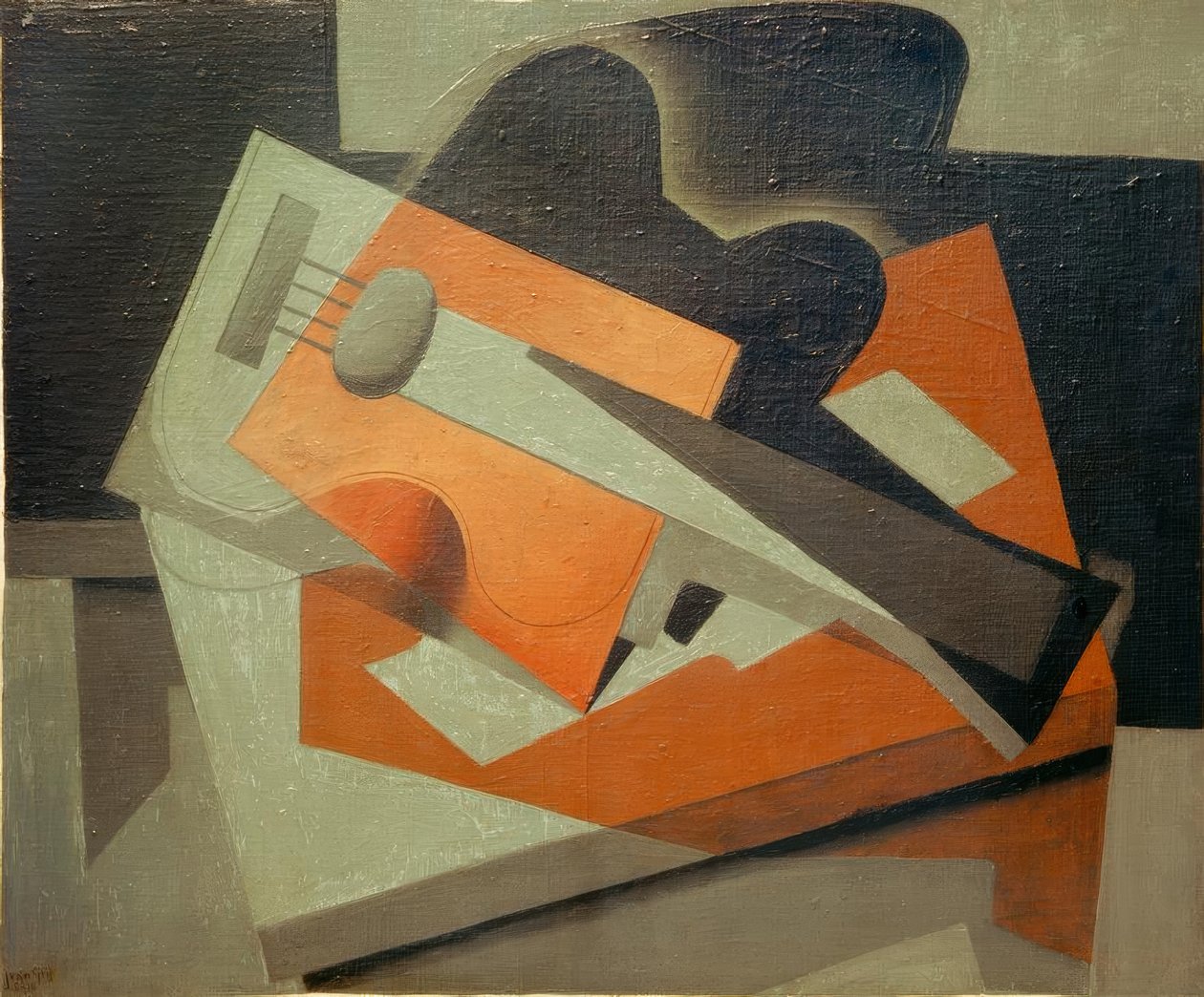 A gitár alkotó: Juan Gris