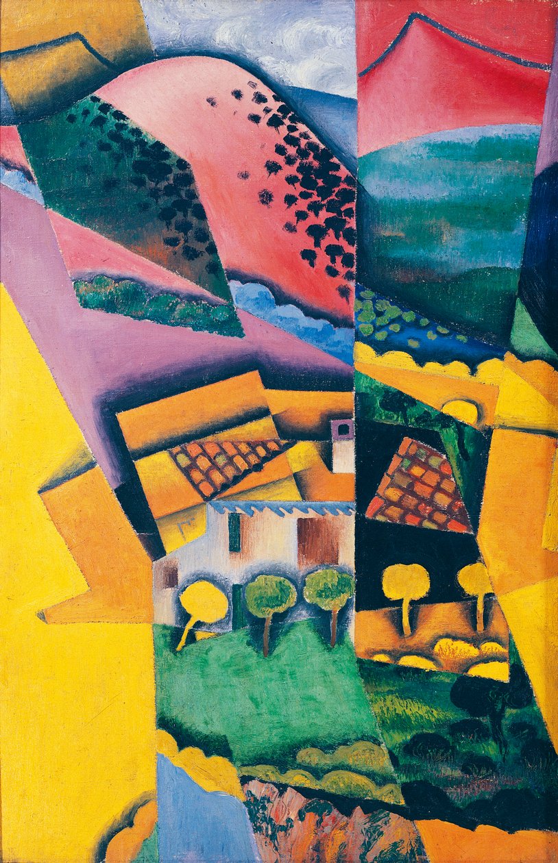 Táj Ceretnél alkotó: Juan Gris
