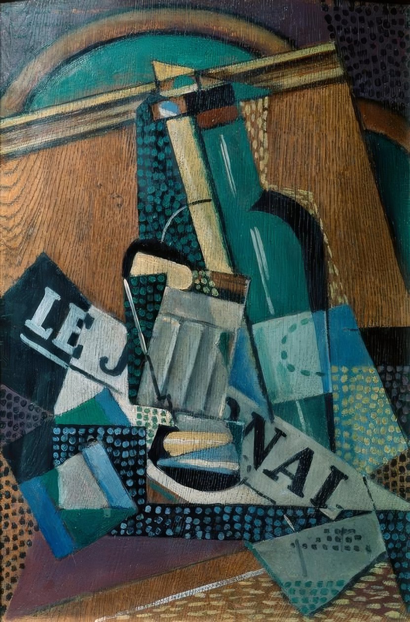 Az újság alkotó: Juan Gris