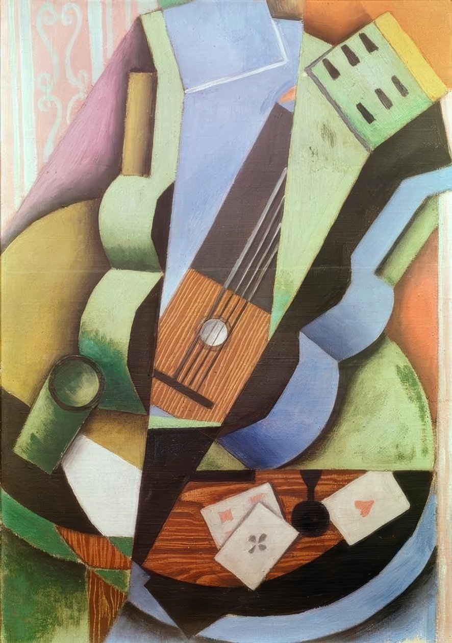 A három kártya alkotó: Juan Gris