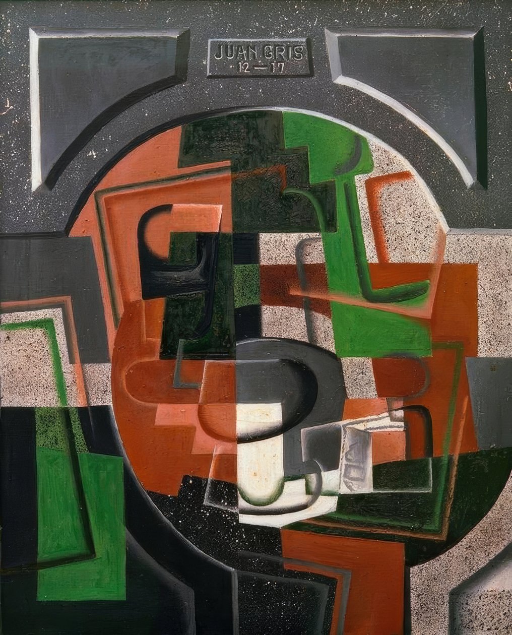 Csendélet a tányéron alkotó: Juan Gris