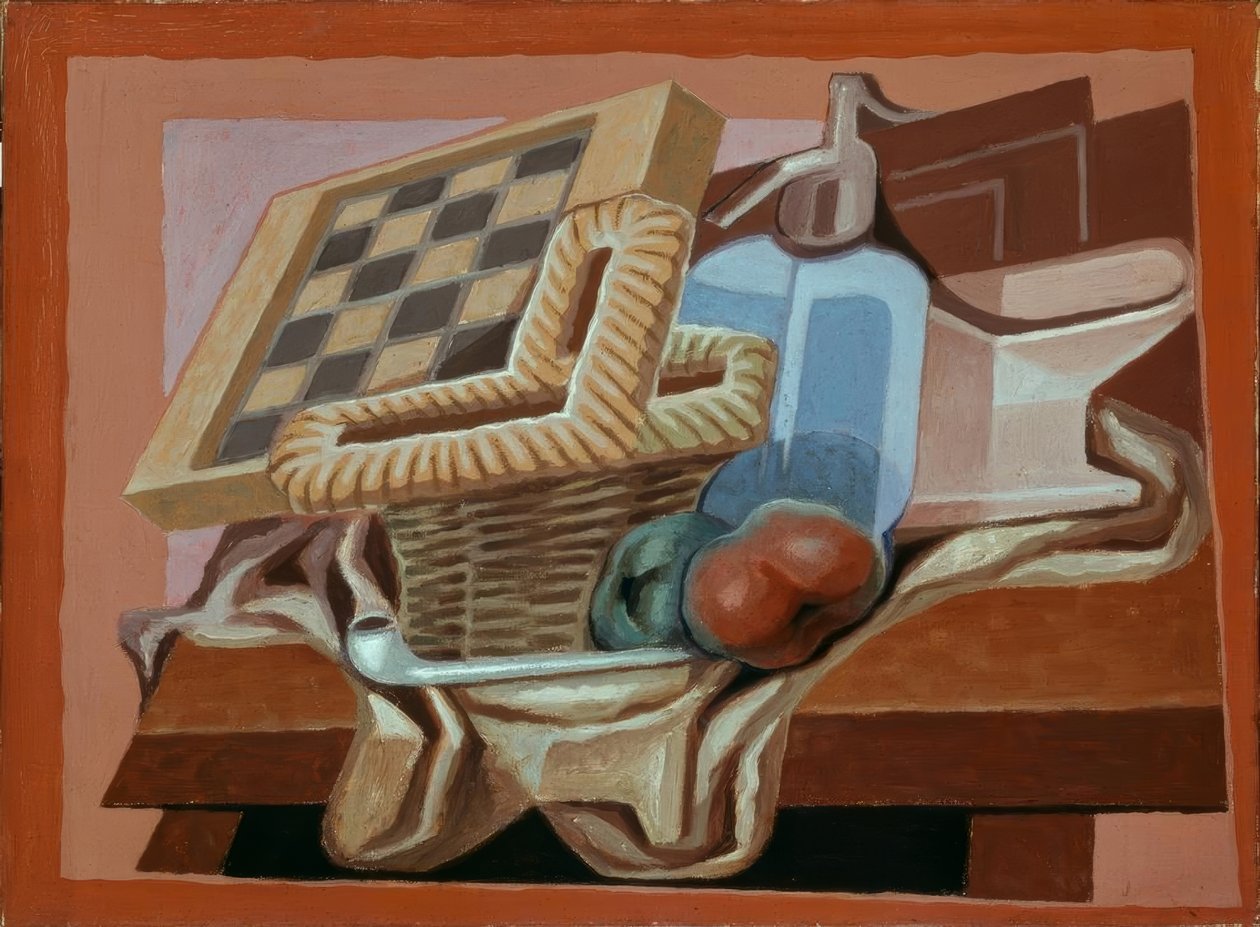 Kosár és szifon alkotó: Juan Gris