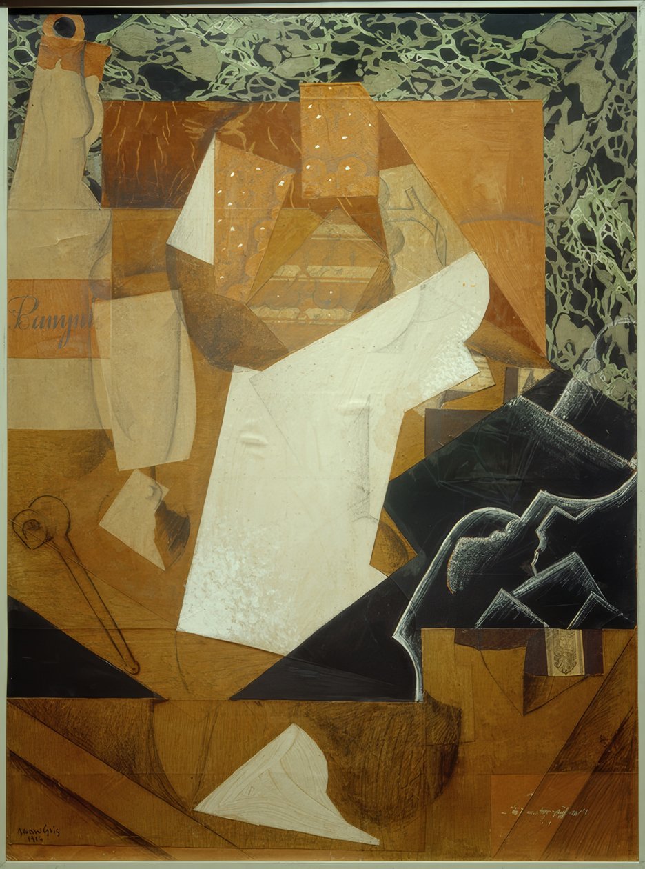 Csendélet szőlővel alkotó: Juan Gris