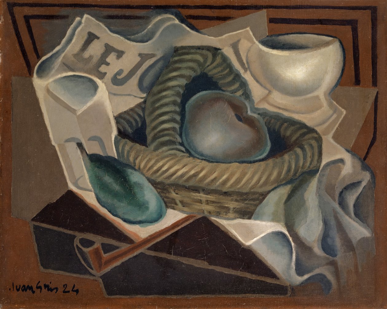 A kosár, 1924 alkotó: Juan Gris