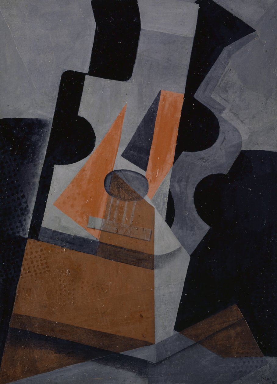 A gitár (Csendélet gitárral), 1916 alkotó: Juan Gris