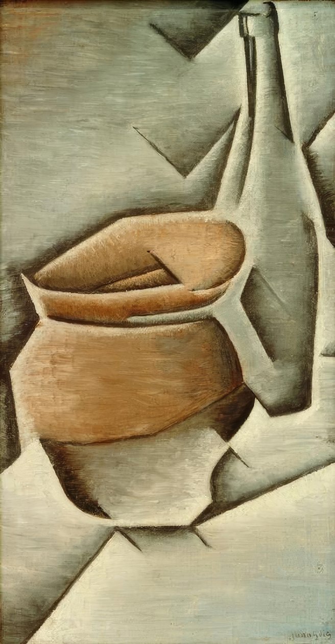 Fazék és üveg alkotó: Juan Gris